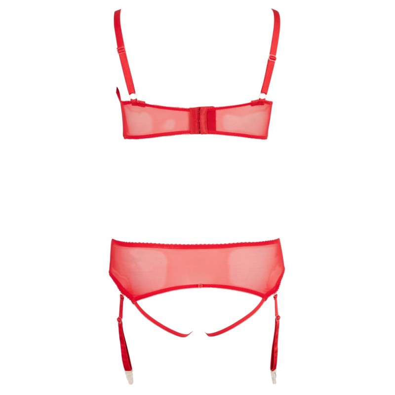 Bra Set red 95F/2XL