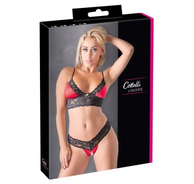 Bra Set with red M