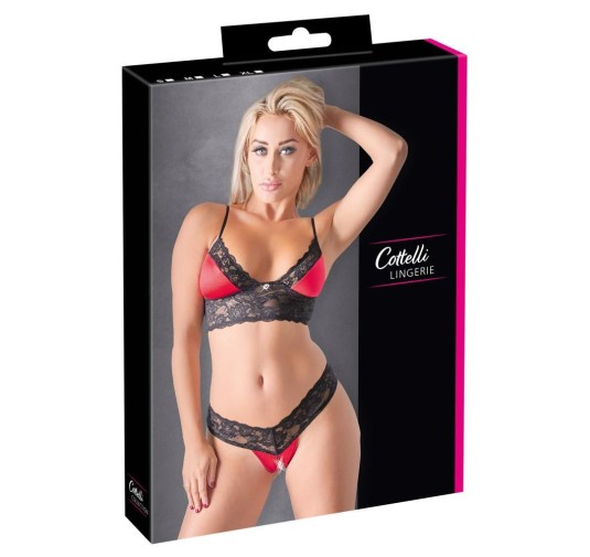 Bra Set with red M