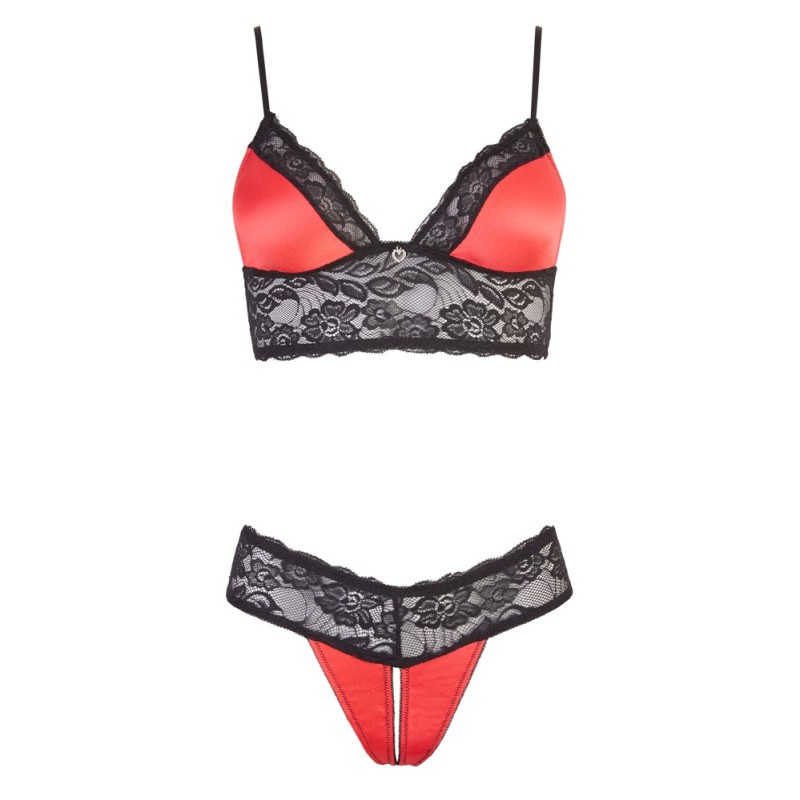 Bra Set with red M