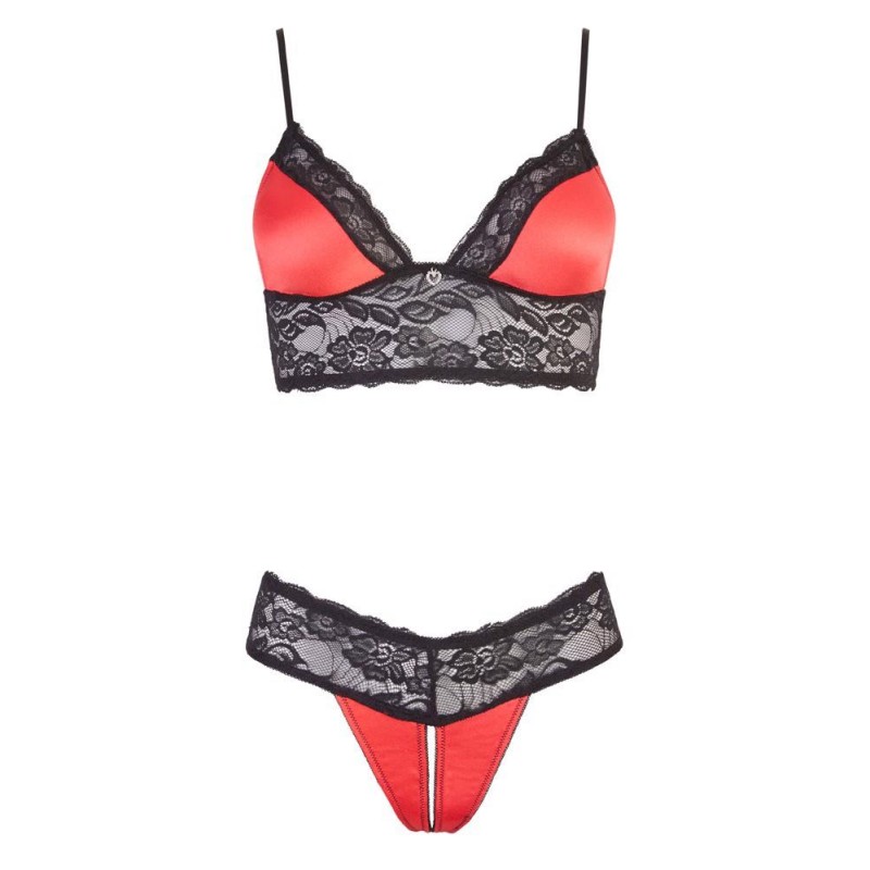 Bra Set with red M