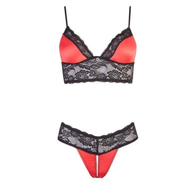 Bra Set with red M