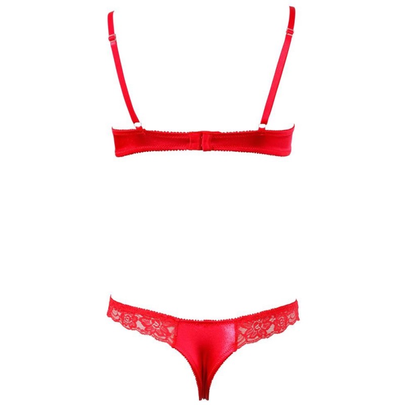 Half-cup Bra Set 80B/M