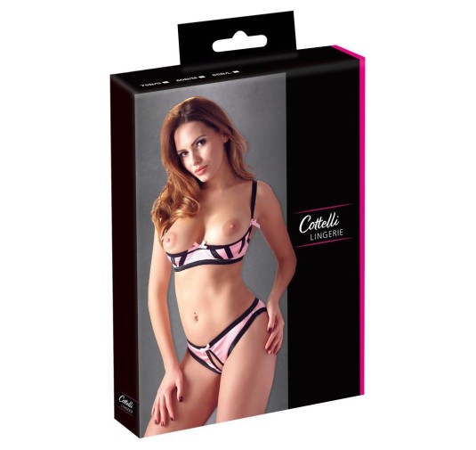 Half-cup Bra Set Rose 80B/M