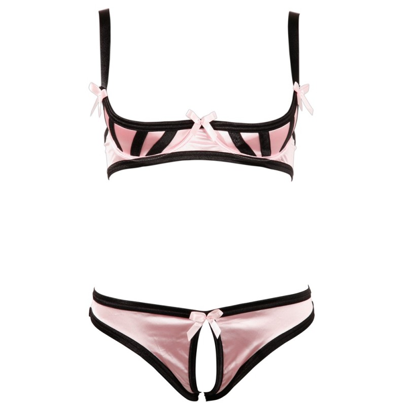 Half-cup Bra Set Rose 80B/M