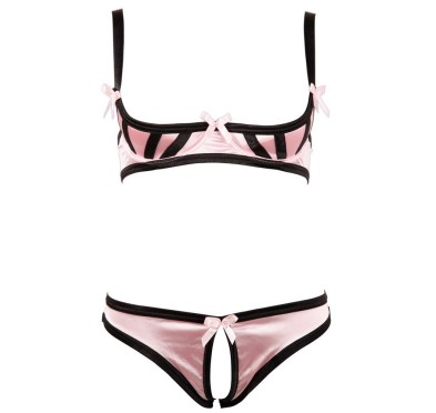 Half-cup Bra Set Rose 80B/M