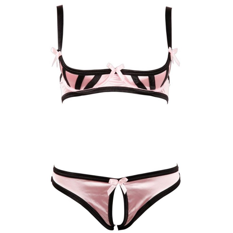 Half-cup Bra Set Rose 80B/M