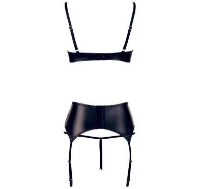 Shelf Bra Suspender Set 80C/L