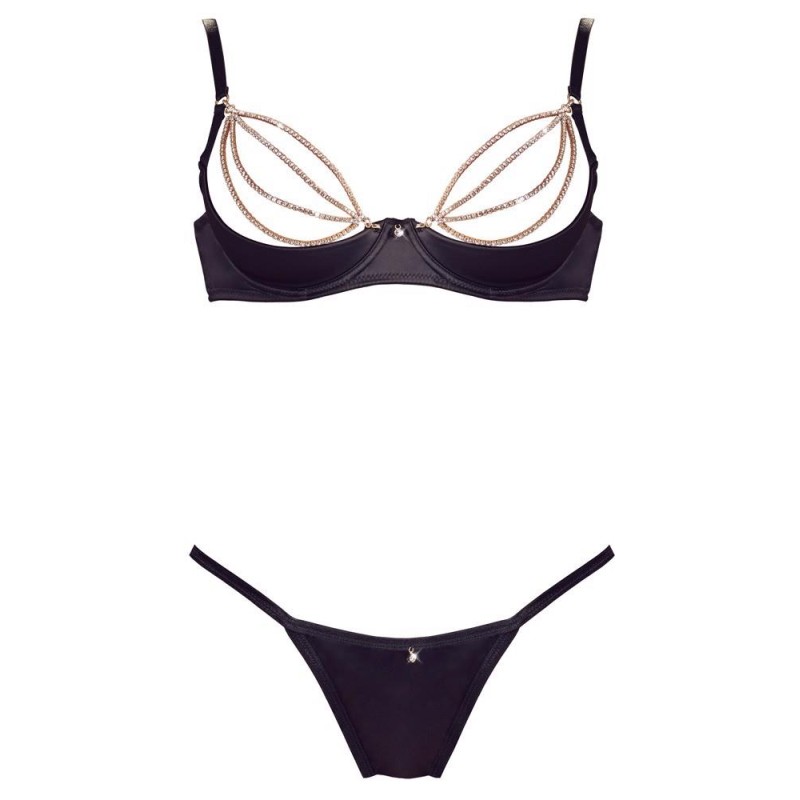 Shelf Bra Set Sparkle 85C/L