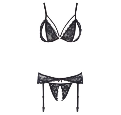 Lace Suspender Set XL