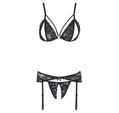 Lace Suspender Set XL