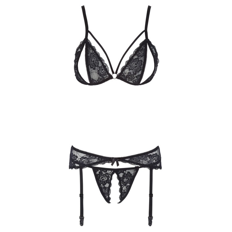 Lace Suspender Set XL