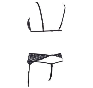 Lace Suspender Set XL