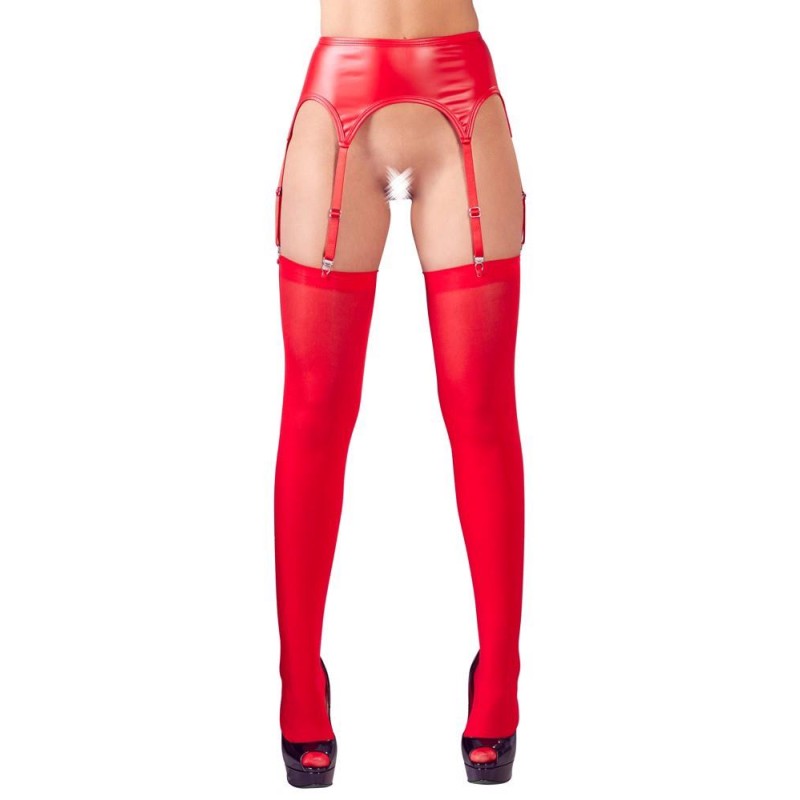 Suspender Belt Red L/XL