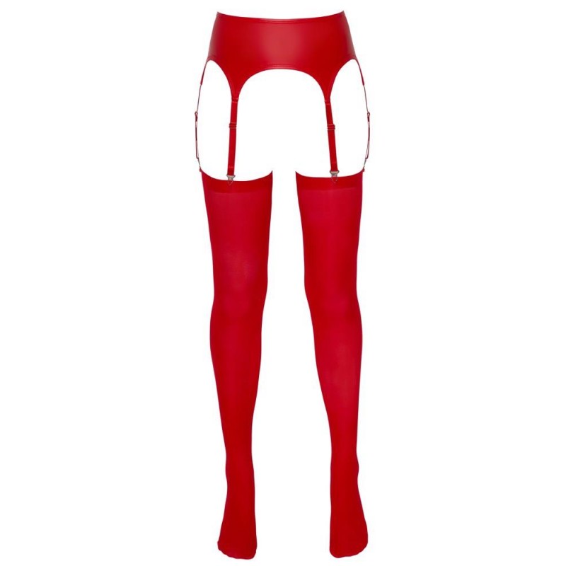 Suspender Belt Red L/XL