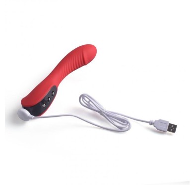Wibrator punktu g klasyczny uniwersalny 18cm usb Wibrator punktu g klasyczny uniwersalny 18cm usb