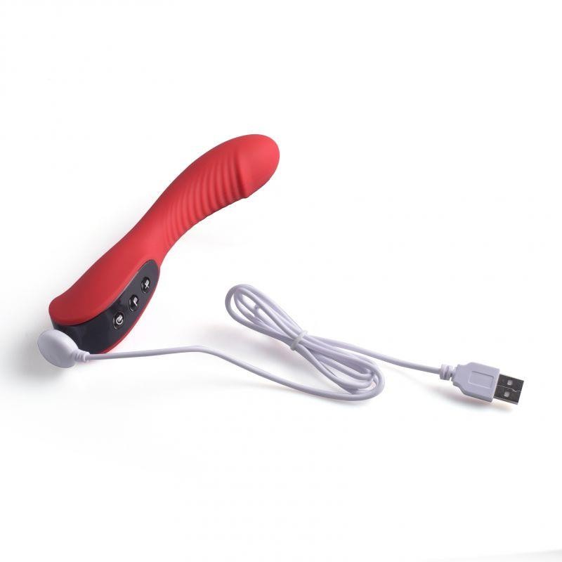 Wibrator punktu g klasyczny uniwersalny 18cm usb Wibrator punktu g klasyczny uniwersalny 18cm usb