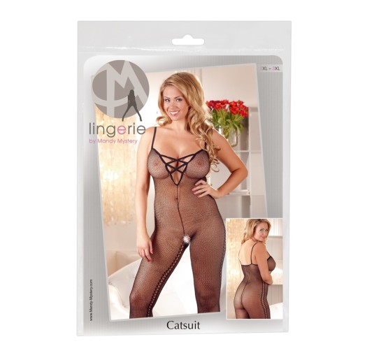 Catsuit with lacing
