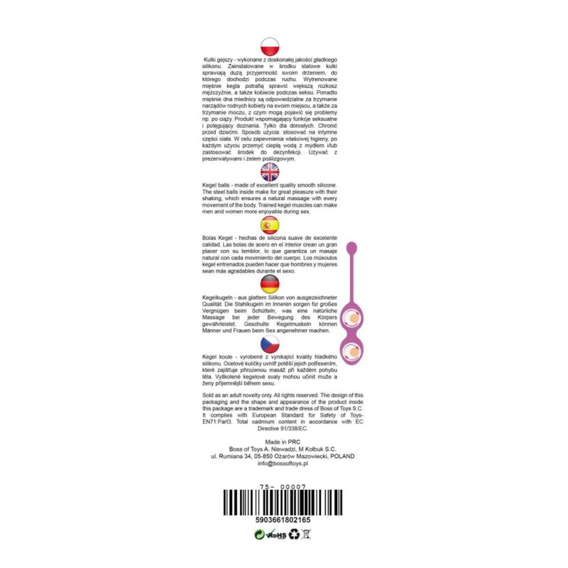 Kulki waginalne dla kobiet trening orgazmu kegla Kulki waginalne dla kobiet trening orgazmu kegla