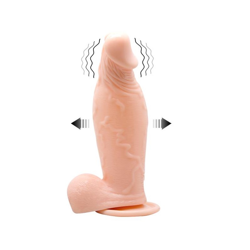 Realistyczny powiększany penis dildo przyssawka 19