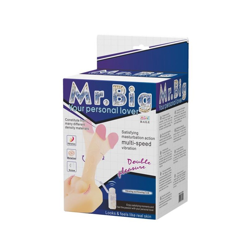 Dildo realistyczne penis przyssawka obroty 21cm