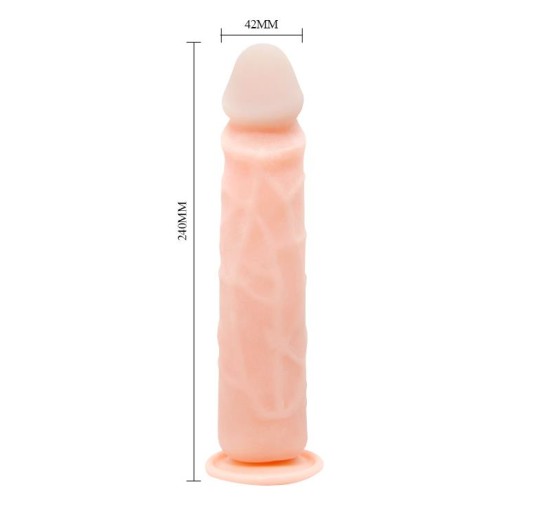 Dildo penis sztuczny członek z przyssawką sex 24cm