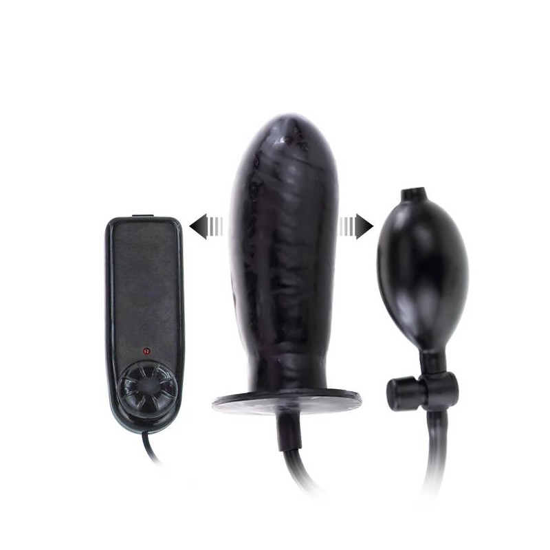 Penis z wibracjami nadmuchiwany powiększany 16cm Penis z wibracjami nadmuchiwany powiększany 16cm