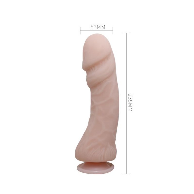 Naturalne dildo członek na przyssawce sex 23cm