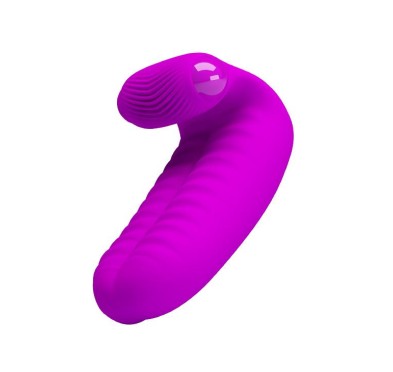Mały masażer na 2 palce gra wstępna wibrator 6cm Mały masażer na 2 palce gra wstępna wibrator 6cm