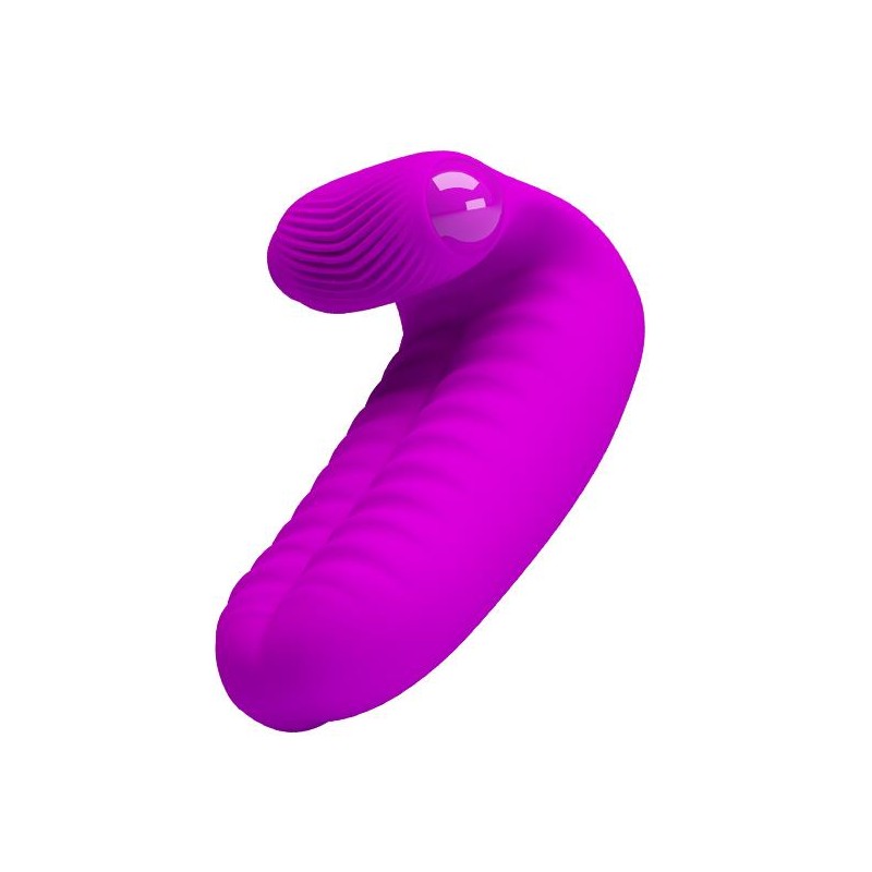 Mały masażer na 2 palce gra wstępna wibrator 6cm Mały masażer na 2 palce gra wstępna wibrator 6cm