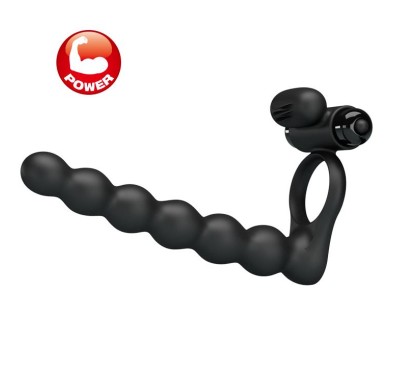 Dildo do podwójnej penetracji stymulator 10trybów