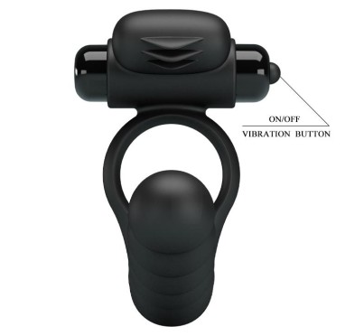 Dildo do podwójnej penetracji stymulator 10trybów