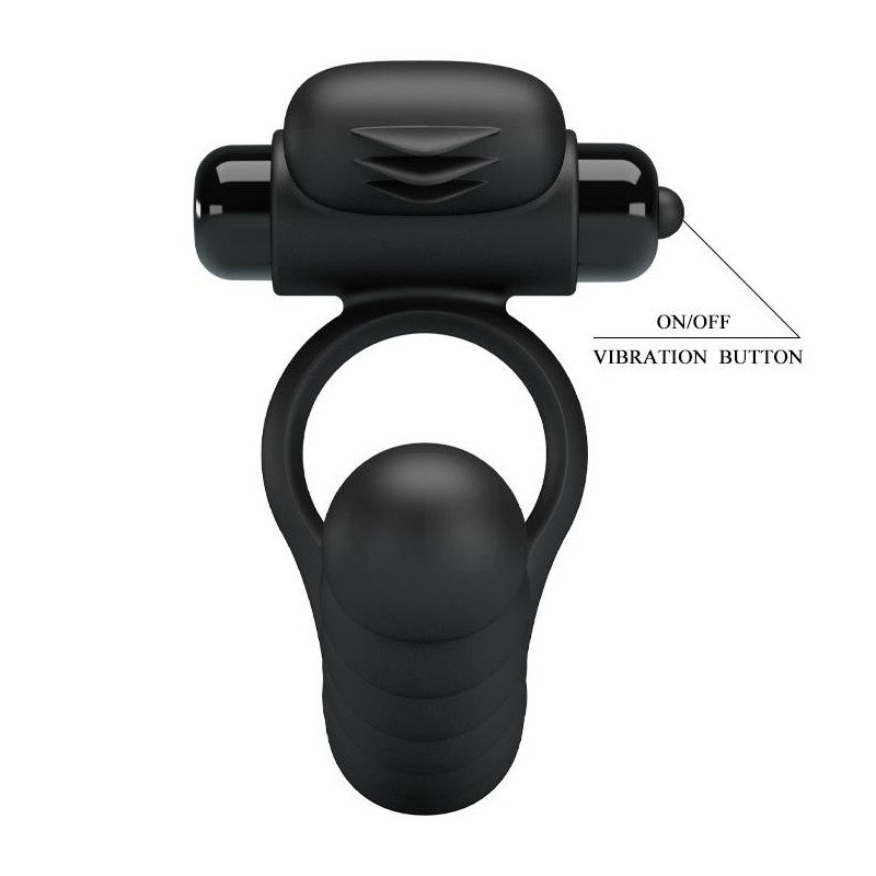 Dildo do podwójnej penetracji stymulator 10trybów