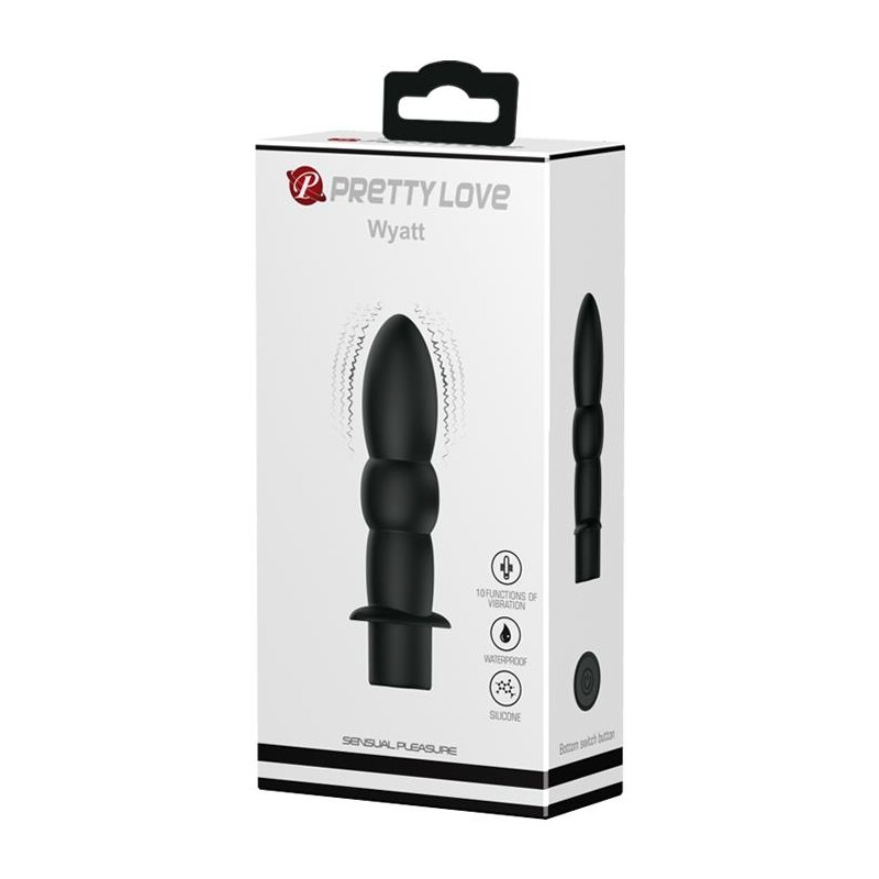 Wibrator analny unisex dla każdego 11cm 10tryb Wibrator analny unisex dla każdego 11cm 10tryb