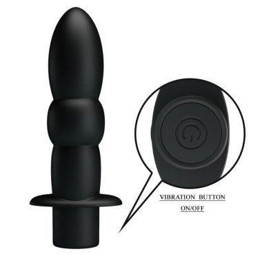 Wibrator analny unisex dla każdego 11cm 10tryb Wibrator analny unisex dla każdego 11cm 10tryb