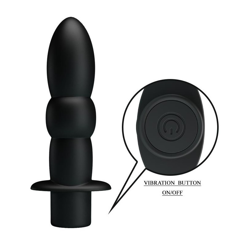 Wibrator analny unisex dla każdego 11cm 10tryb Wibrator analny unisex dla każdego 11cm 10tryb