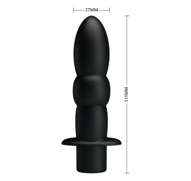 Wibrator analny unisex dla każdego 11cm 10tryb Wibrator analny unisex dla każdego 11cm 10tryb