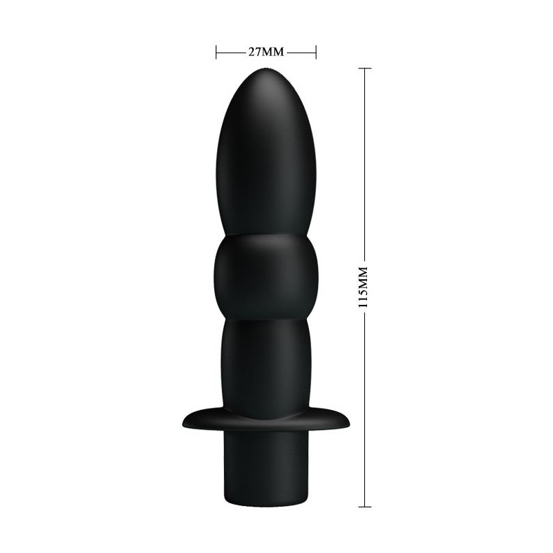 Wibrator analny unisex dla każdego 11cm 10tryb Wibrator analny unisex dla każdego 11cm 10tryb