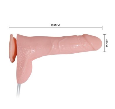 Dildo tryskające penis naturalny realistyczny