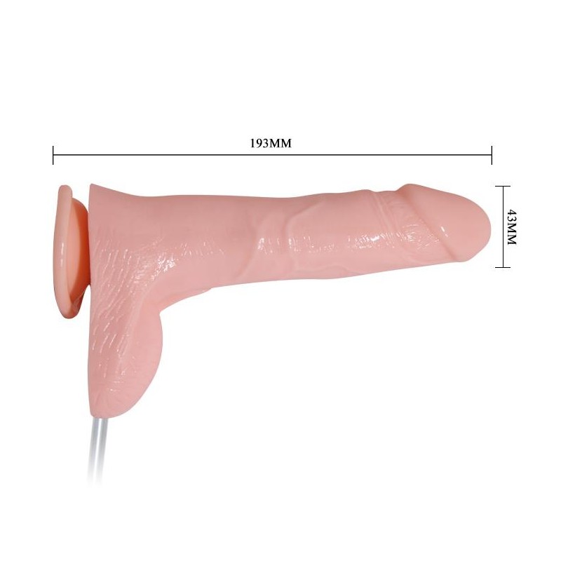 Dildo tryskające penis naturalny realistyczny