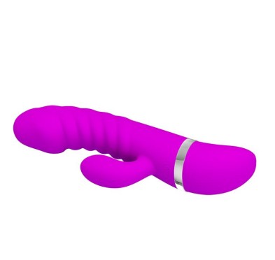Sex wibrator ze stymulatorem łechtaczki 7tryb 18cm Sex wibrator ze stymulatorem łechtaczki 7tryb 18cm