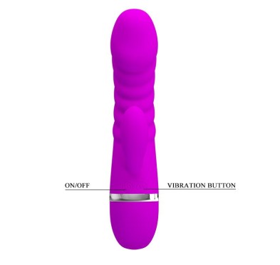 Sex wibrator ze stymulatorem łechtaczki 7tryb 18cm Sex wibrator ze stymulatorem łechtaczki 7tryb 18cm