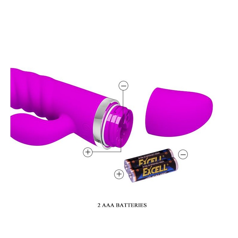 Sex wibrator ze stymulatorem łechtaczki 7tryb 18cm Sex wibrator ze stymulatorem łechtaczki 7tryb 18cm