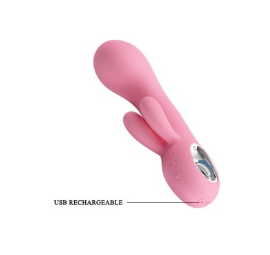 Wibrator do punktu g i łechtaczki usb 7trybów 15cm Wibrator do punktu g i łechtaczki usb 7trybów 15cm