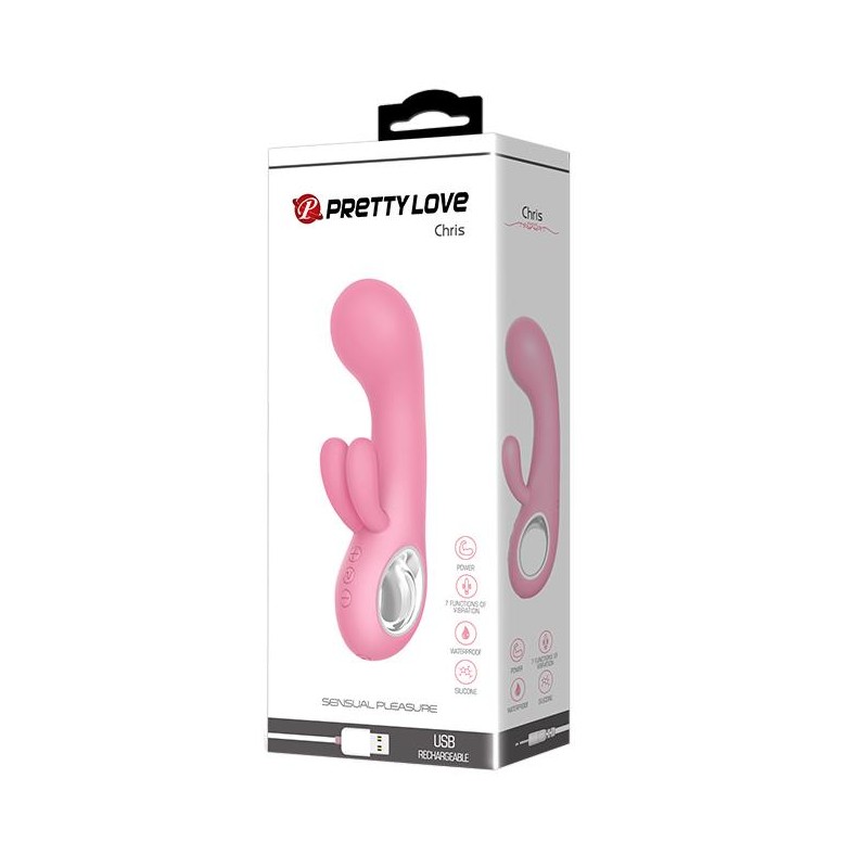 Wibrator do punktu g i łechtaczki usb 7trybów 15cm Wibrator do punktu g i łechtaczki usb 7trybów 15cm
