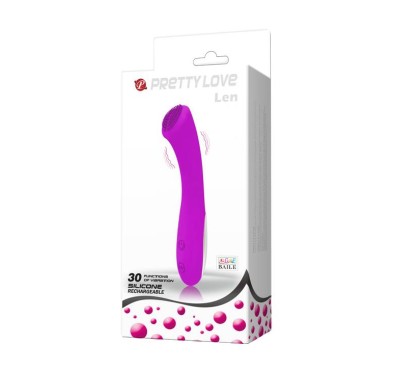 Wibrator do punktu g masażer łechtaczki 16cm 20try Wibrator do punktu g masażer łechtaczki 16cm 20try