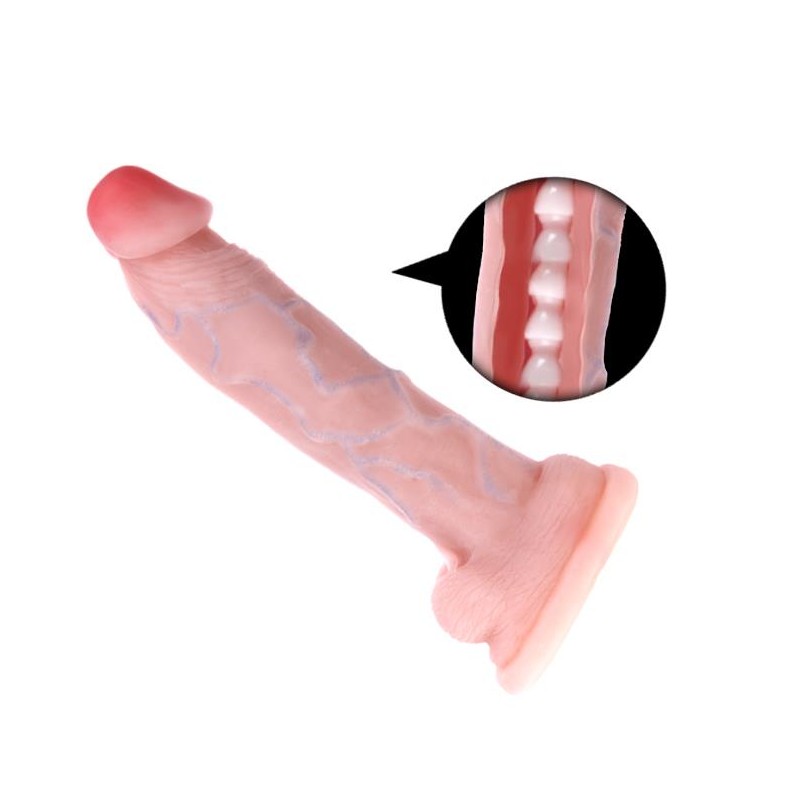 Duży gruby penis naturalny przyssawka dildo 34c