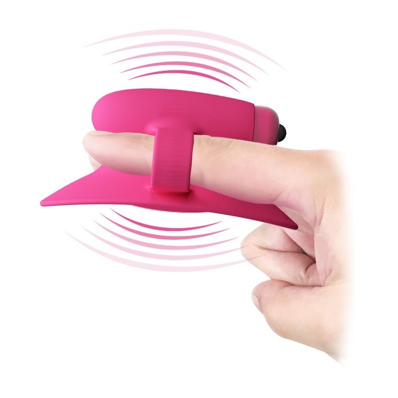 Kompaktowy masażer łechtaczki na palece 9cm 10tryb Kompaktowy masażer łechtaczki na palece 9cm 10tryb