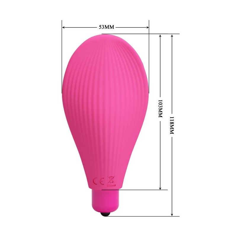 Dopasowany do dłoni masażer łechtaczki 10tryb 11cm Dopasowany do dłoni masażer łechtaczki 10tryb 11cm