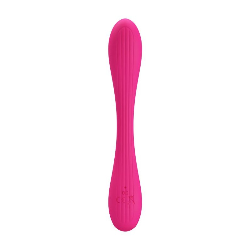 Zginany wibrator podwójny punkt g łechtaczka 17cm Zginany wibrator podwójny punkt g łechtaczka 17cm